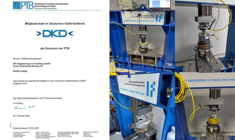 Neu: Mitgliedschaft im Deutschen Kalibrierdienst (DKD)