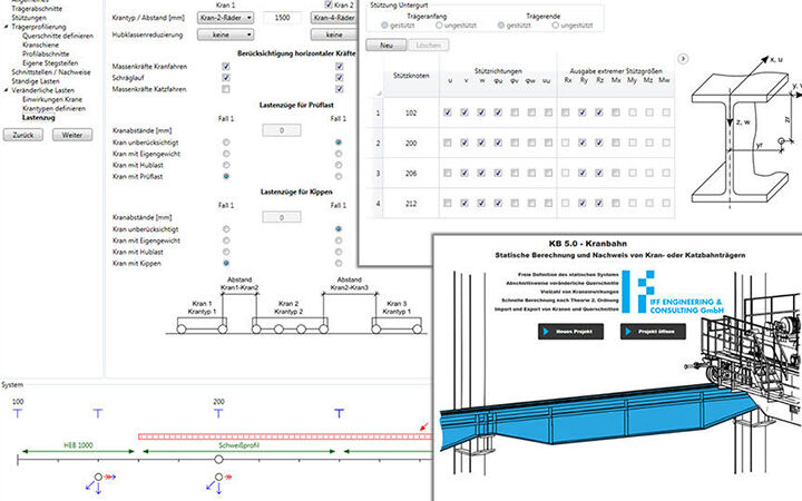 KB 5.0 - neue Software zur Kranbahnberechnung nach EC3 ab Februar 2020 verfügbar 